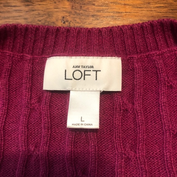 Loft Cable Knit Sweater - Picture 5 of 6